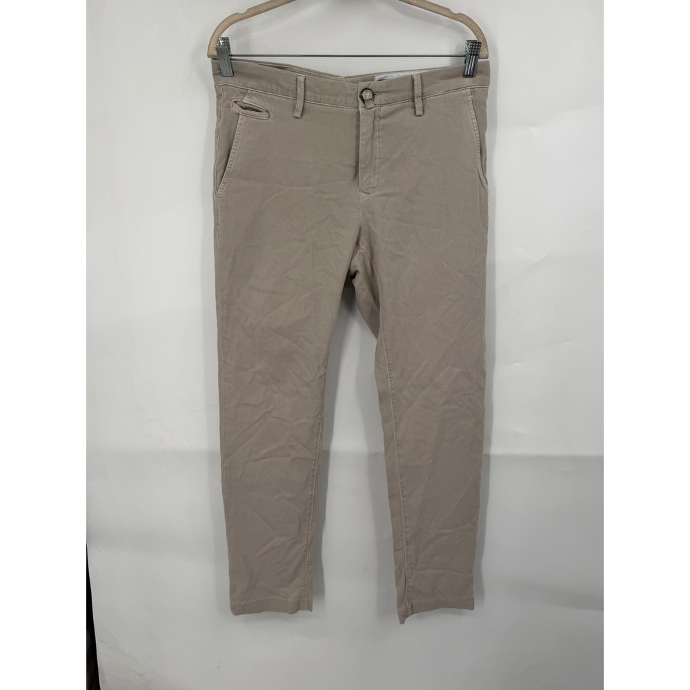 Jacob Cohen Golf Pant Men 32/31 Beige Khaki Preppy Pickleball Outdoor Minimalist